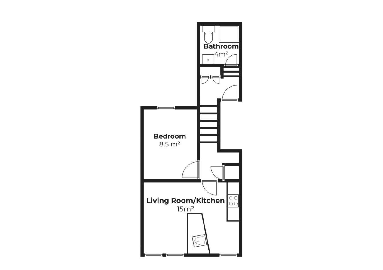 Manderley Penthouse Villa St Ives Exterior foto